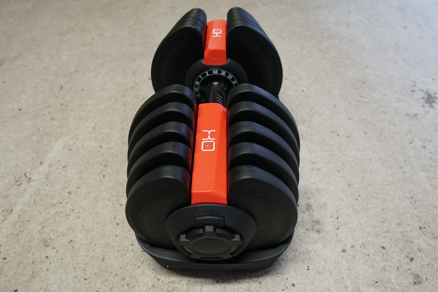 80KG Adjustable Dumbbells Pair | Pair Steel Changeable Weight Dumbbells 80KG Total