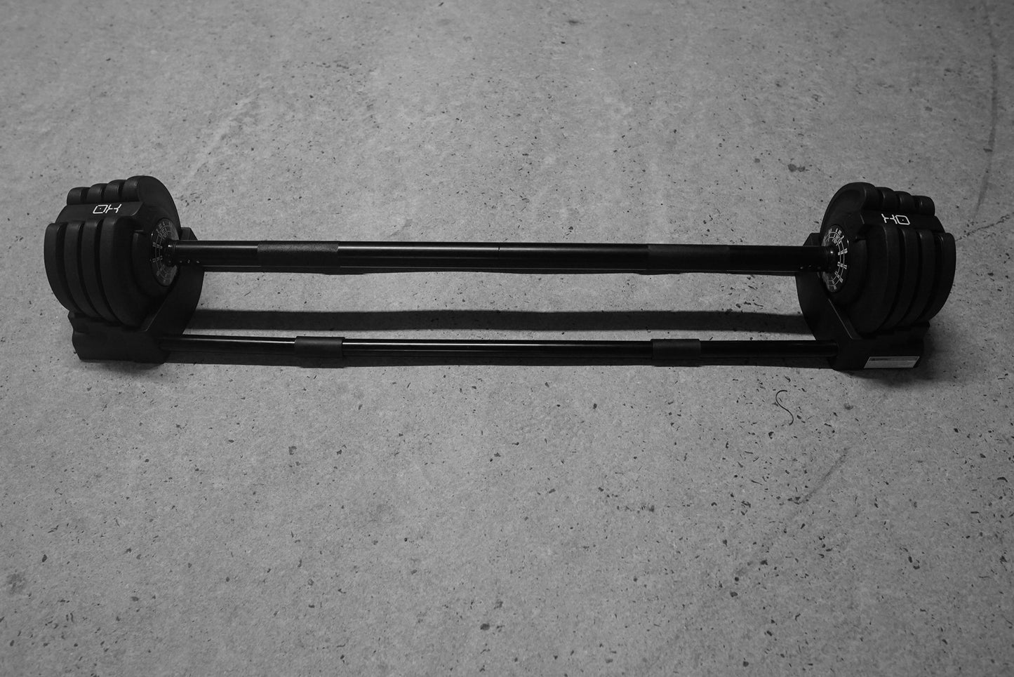 OXi+ | 19KG 3-in-1 Adjustable Dumbbell, Barbell & Kettlebell | Steel Changeable Weight Set
