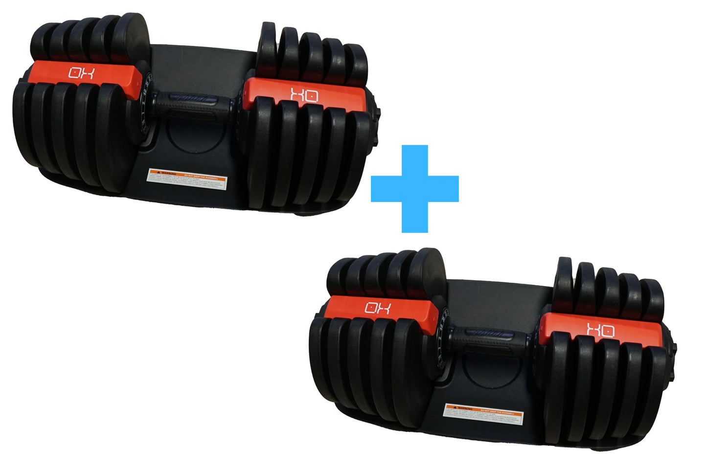 80KG Adjustable Dumbbells Pair | Pair Steel Changeable Weight Dumbbells 80KG Total